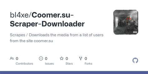 Coomer.Party (Coomer.su) Scraper / Downloader .